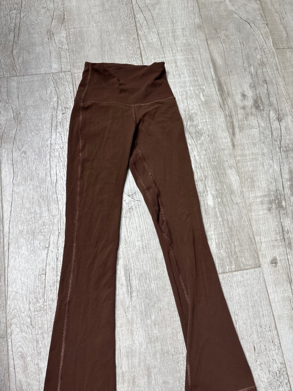 Lululemon brown flare leggings